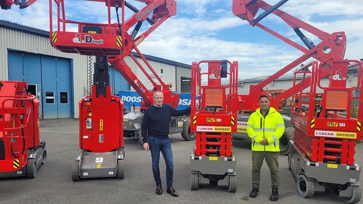 ramirent investerer i elektriske lifter fra Dingli