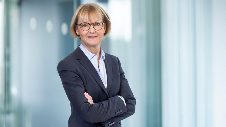 – Gjennom dette initiativet tilbyr vi alle våre bedriftskunder grunnleggende beskyttelse mot de vanligste typene angrep, sier Anna Granö, SVP B2B i GlobalConnect. Foto: GlobalConnect