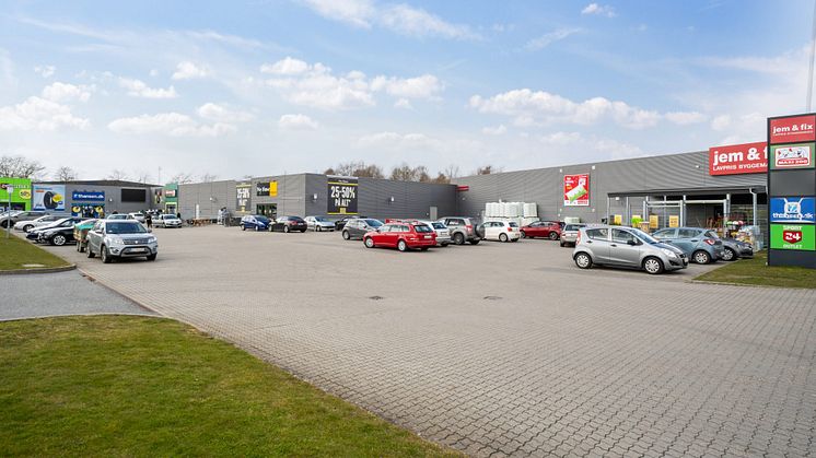 Efter 13 år flytter SPORT 24 OUTLET få meter til den hidtidige møbelbutik i Retailpark Aabenraa. Foto: EPICENT MANAGEMENT DANMARK A/S