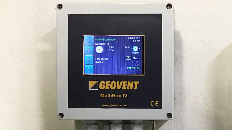 LEV system reduces energy consumption in industrial production by 30 percent. Photo: Geovent