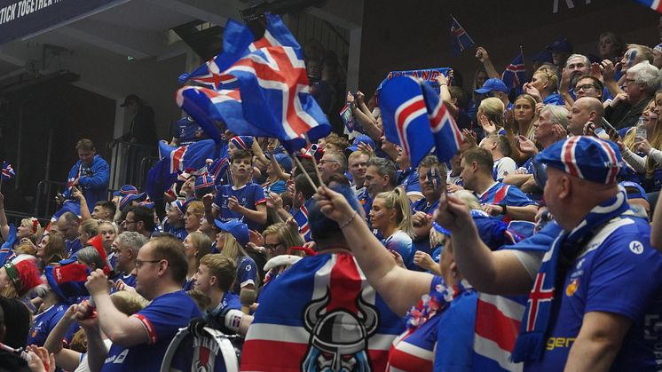Under VM 2023 fylldes Kristianstad Arena med tusentals isländska fans. Nu kommer de tillbaka.
