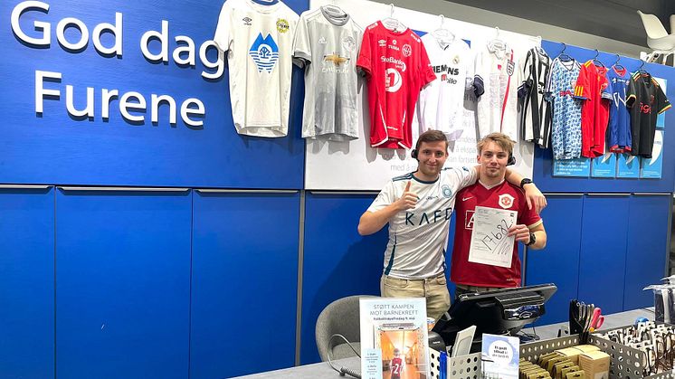 JYSK Furene under FotballtrøyeFredag25