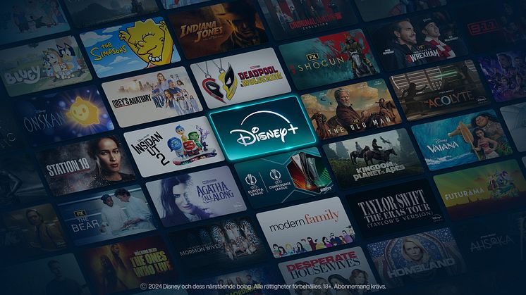 Nytt avtal med Disney+ gör Telias streamingerbjudande komplett