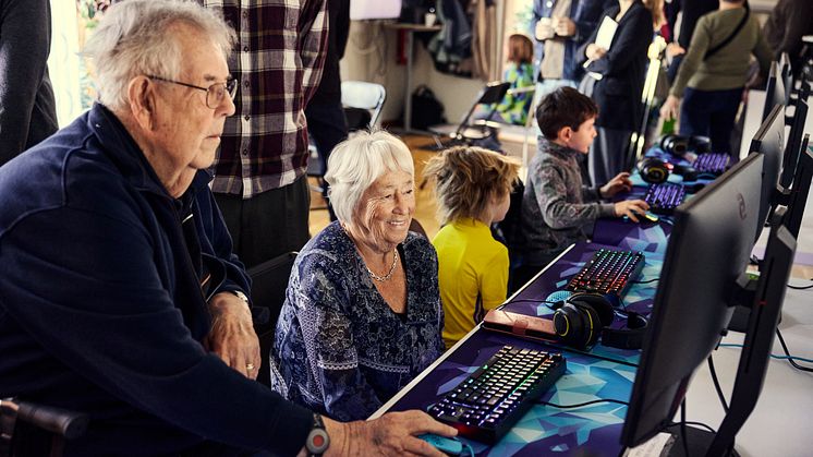 Tele2s speed gamingevent hos Riksbyggen Bonum Brf Trollbacken