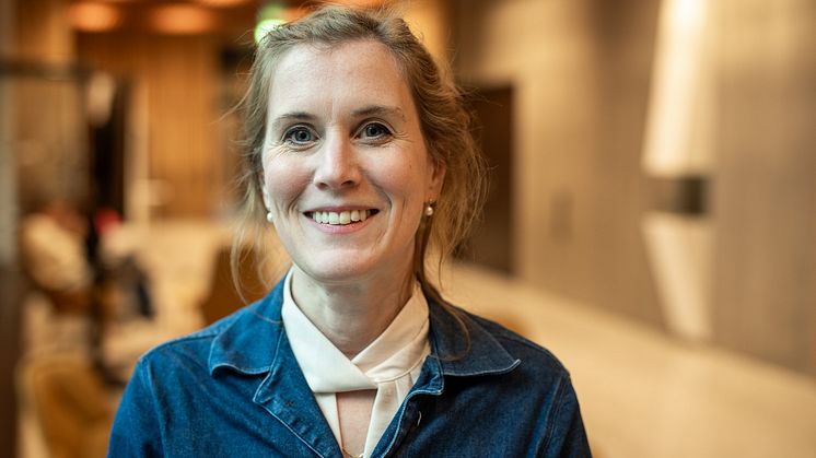 Jessica Persson Kylén belyser hur bristen på samverkan mellan vårdenheter kan påverka munhälsan hos äldre med hemsjukvård. Foto: Nicklas Jendeby