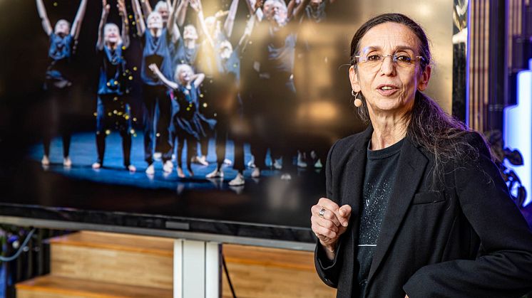 Den internationella dansstjärnan Nathalie Ruiz ger gästspelet Den dansande vägen på Dansens dag. Foto Nelson Rodriguez.