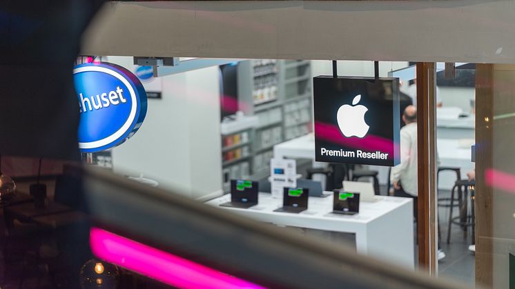 Fra den offisielle åpningen av Eplehuset ved Jessheim Storsenter 23. august 2024