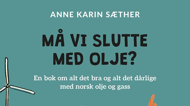 60 klassesett med 30 eksemplar av boken "Må vi slutte med olje?" er nå på vei ut til norske skoler
