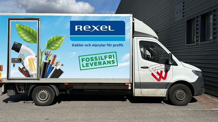 Fossilfritt ger en reducering av CO2-avtrycket med ca 90% jämfört med dieseltranporter