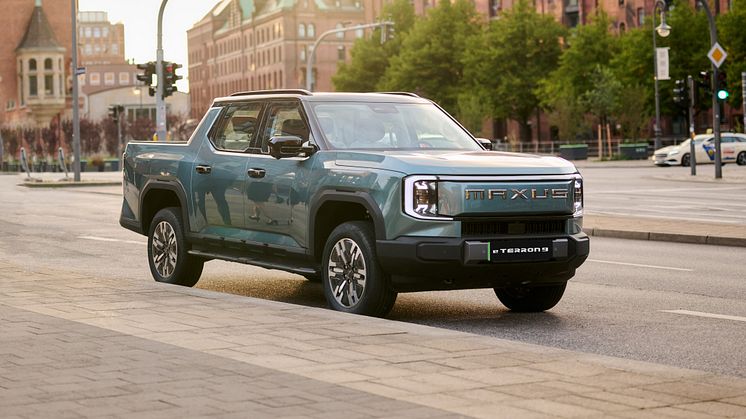 Maxus eTerron 9: Elektrisk pickup med kraft och räckvidd – nu i Sverige