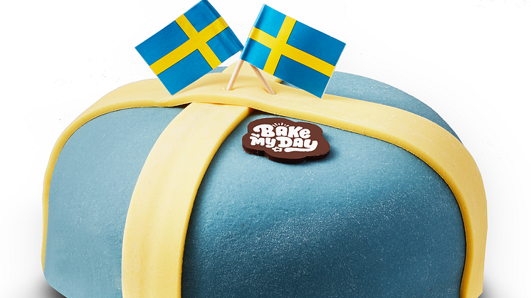 Sverigetårta till nationaldagen, studenten och midsommar