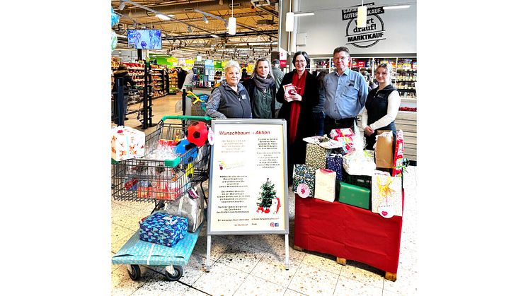 Ein Weihnachtswunder für Bärenherz: Dank an den Marktkauf Markkleeberg