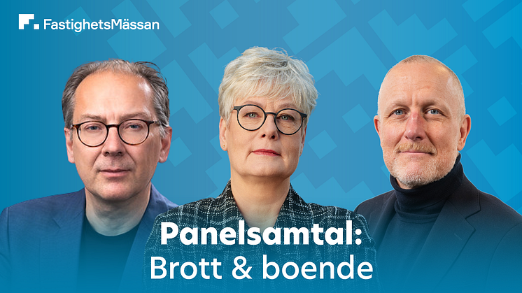 Panelsamtal på FastighetsMässan Stockholm 2025