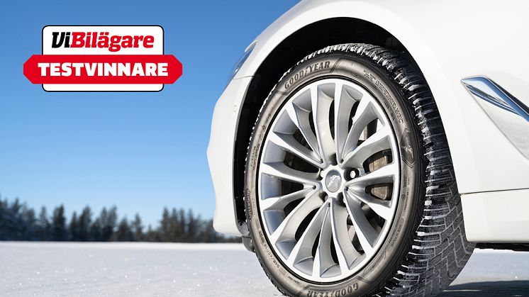 Goodyear UltraGrip Ice 3 vinner Vi Bilägares test av dubbfria vinterdäck