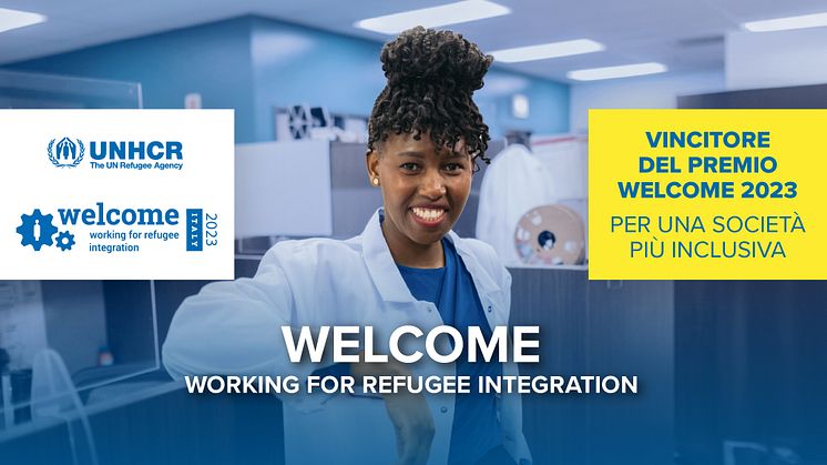 L’UNHCR conferisce al Gruppo Mondelēz International in Italia il riconoscimento ‘Welcome. Working for refugee integration’.
