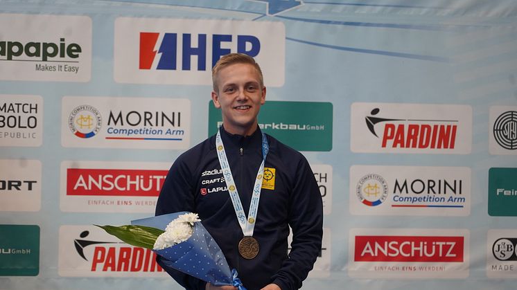 Victor Lindgren säkrar EM-brons efter jätterysare