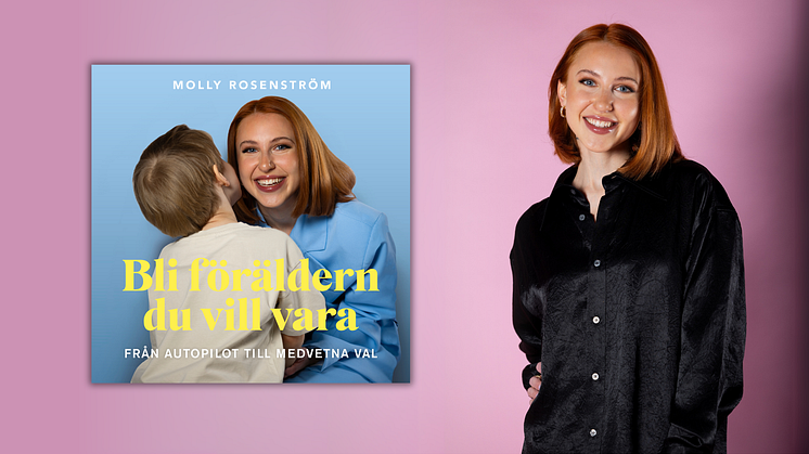Molly Rosenström debuterar med bok om föräldraskap.