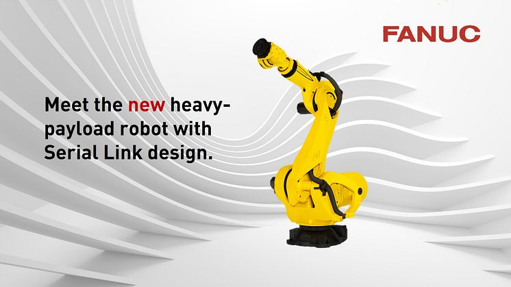 Another strong robot joins the FANUC robot family