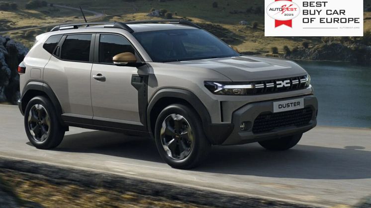 Nya Dacia Duster - Best Buy Car of Europe 2025