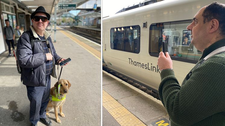New app revolutionises accessibility for blind and partially sighted rail passengers on Gatwick Express, Great Northern, Southern and Thameslink