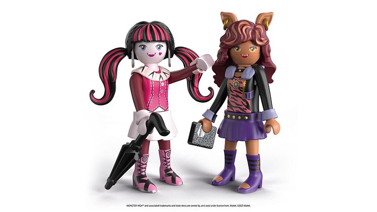 Mattel x Playmobil - Erste gemeinsame Produktreihe zu Monster High™ erscheint noch 2025