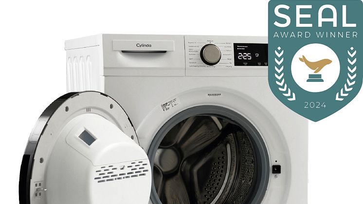 Vestel och Cylinda belönas för miljösmart tvättmaskin