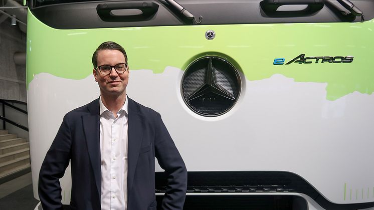 Veho utser Tomas Gustavsson att leda Mercedes-Benz lastbilsverksamhet i Sverige