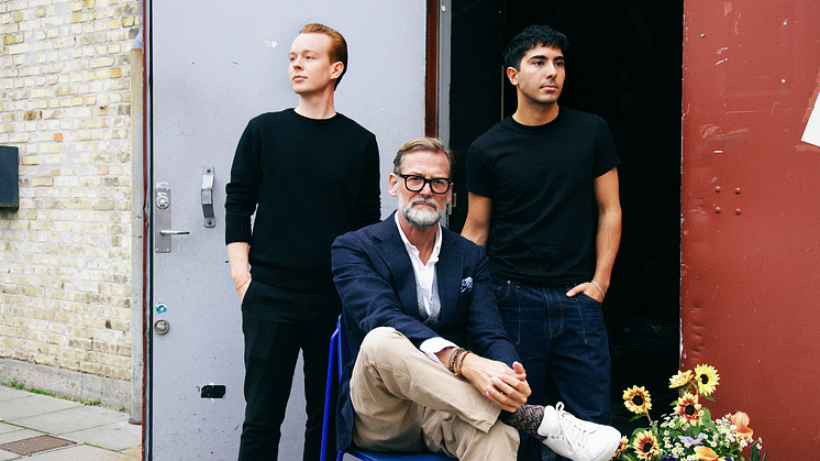 TV Johan Vang Wildt, i midten Søren Flemming Larsen, th Artin Hodanloo  