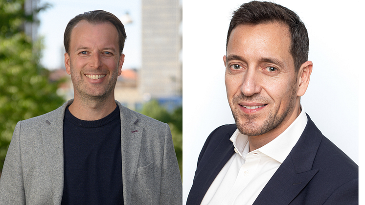 Daniel Larsson, vd Odevo & Joaquim Fillola, vd Encore