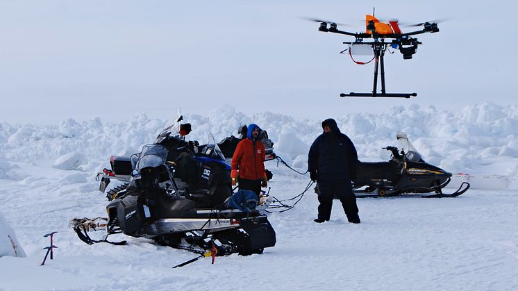 Landfast sea ice (Photo: Dyre Dammann)