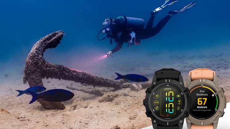 Allt-i-ett dykdator och smartwatch – nu med en ljusstark AMOLED-display som är lätt att läsa av vid alla djup samt användbara funktioner för livet på och vid sidan av vattnet