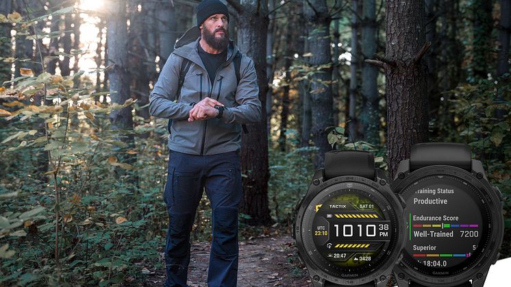 Garmin tactix 8: Die taktische Multisportuhr – jetzt neu in zwei Größen
