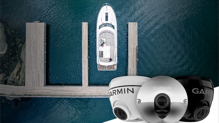 Kameror med hög upplösning som är framtagna för Garmin sjökortsplottrar. De ger avståndsmarkörer och guidningslinjer för att öka situationsberedskapen då du lägger till i trånga hamnar