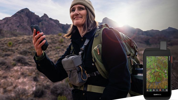Robust und vielseitig – die neuen Garmin Montana Outdoor Navigationsgeräte.