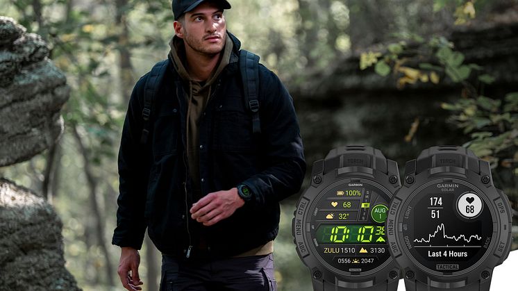 Vollgepackt mit Funktionen für ein Leben voller Abenteuer: Die Instinct 3 Tactical Edition von Garmin.