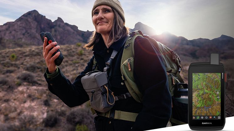 Robust und vielseitig – die neuen Garmin Montana Outdoor Navigationsgeräte.