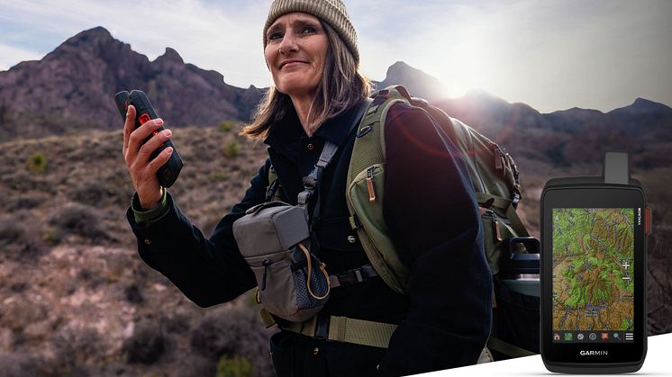 GARMIN® PRÉSENTE LA NOUVELLE GAMME DE GPS PORTABLES MONTANA® QUI INCLUENT DES OPTIONS DE COMMUNICATION SATELLITE AVEC SOS