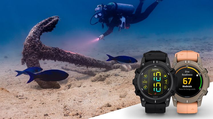 Garmin annoncerer Descent G2 dykkercomputer i urstil