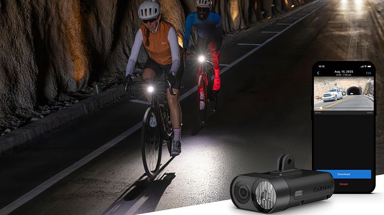 Varia™ Vue (StVZO) er en sykkellykt med et innebygd, frontvendt 4K-kamera, som tar opp krystallklar video og automatisk lagrer den hvis en hendelse oppdages.