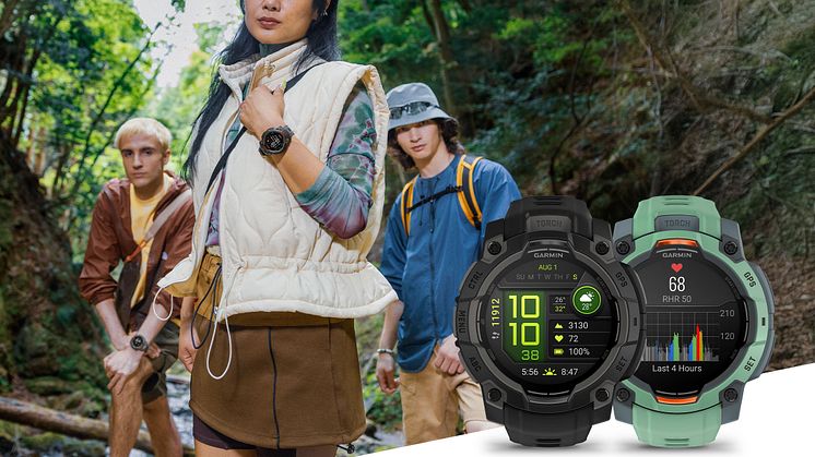 Robust, stylisch und vollgepackt mit Funktionen für ein aktives Leben: Die Instinct 3 von Garmin.
