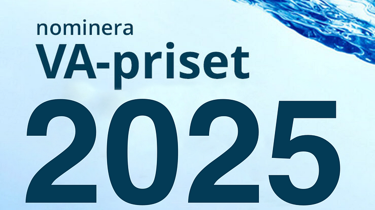 Nominera till VA-priset!