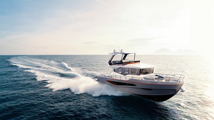 The new CX570 yacht