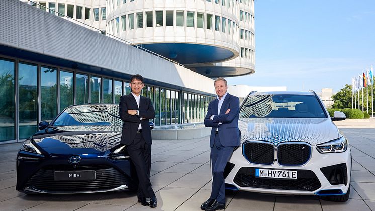 BMW lanserar första serieproducerade bränslecellsbilen 2028   