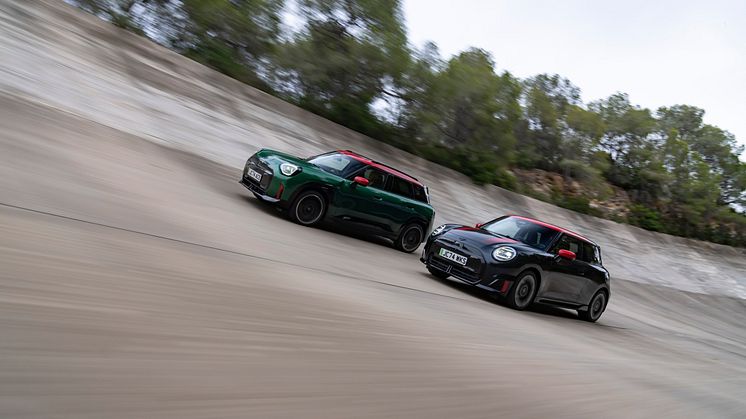 Nya MINI John Cooper Works Electric och MINI John Cooper Works Aceman debuterar på Paris Motor Show 2024