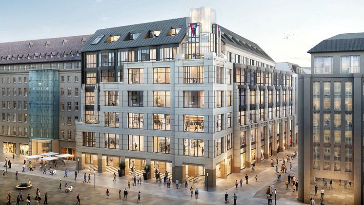 Visualisierung: Midstad Leipzig (Petersstraße 17)