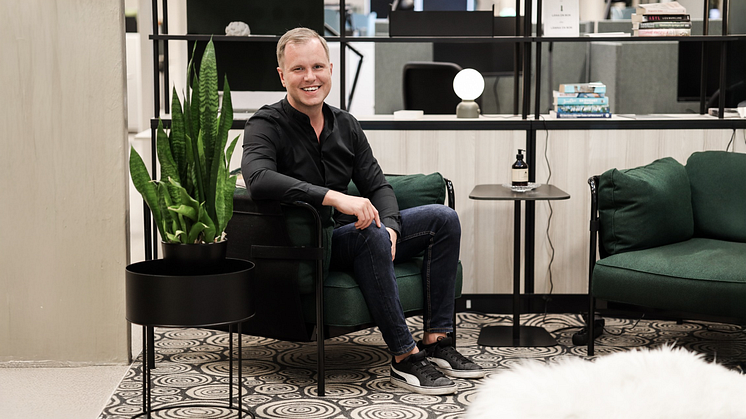 André Strödin är idag utbildningsledare på YH Akademin. Foto: Elin Nord, Timeline Photo.