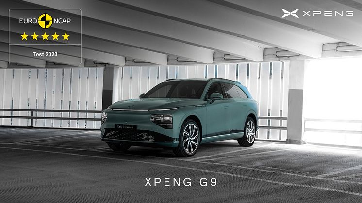 XPENG G9 FÅR TOPPBETYG I EURO NCAP:S SÄKERHETSTESTER