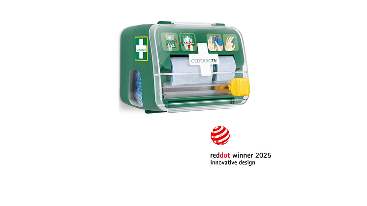 Cederroth prisas med Red Dot Design Award 2025 för innovativ Första Hjälpen-produkt  