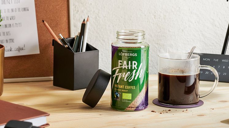 2023 genererade Löfbergs försäljning av Fairtrade-märkta kaffe 43,3 miljoner kronor i extra premier till småskaliga kaffeodlare och -kooperativ.