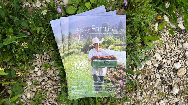 Magazin ‹Living Farms› der Sektion für Landwirtschaft am Goetheanum (Foto: Anna Storchenegger)